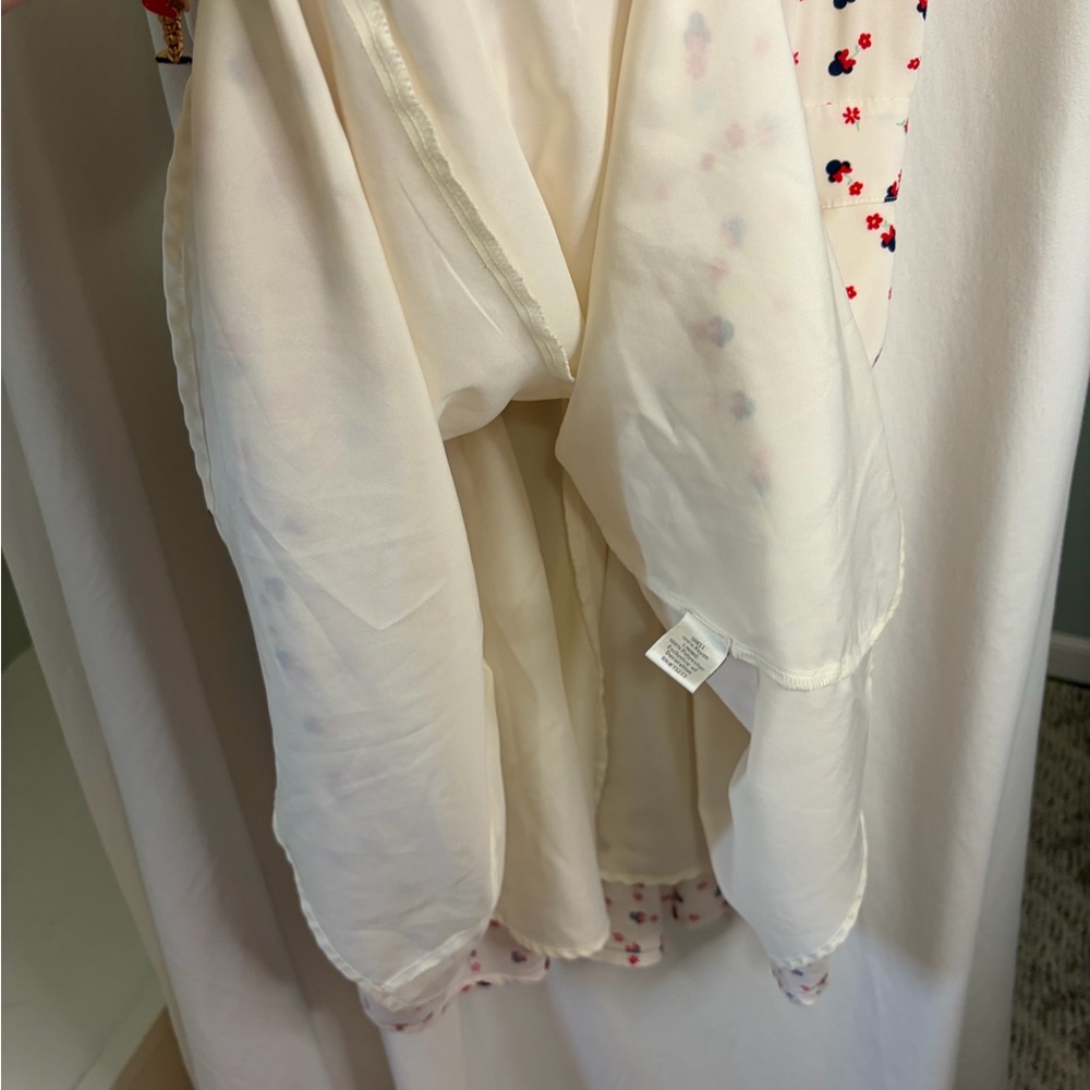 Disneys Lauren Conrad  Minnie Mouse women’s Cream fit & flare dress size 6 - Picture 9 of 10